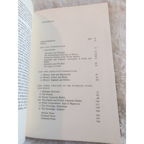 Preston T King Ideology of Order A Comparative Analysis HC Vtg 1974 Harper Row - Picture 7 of 10